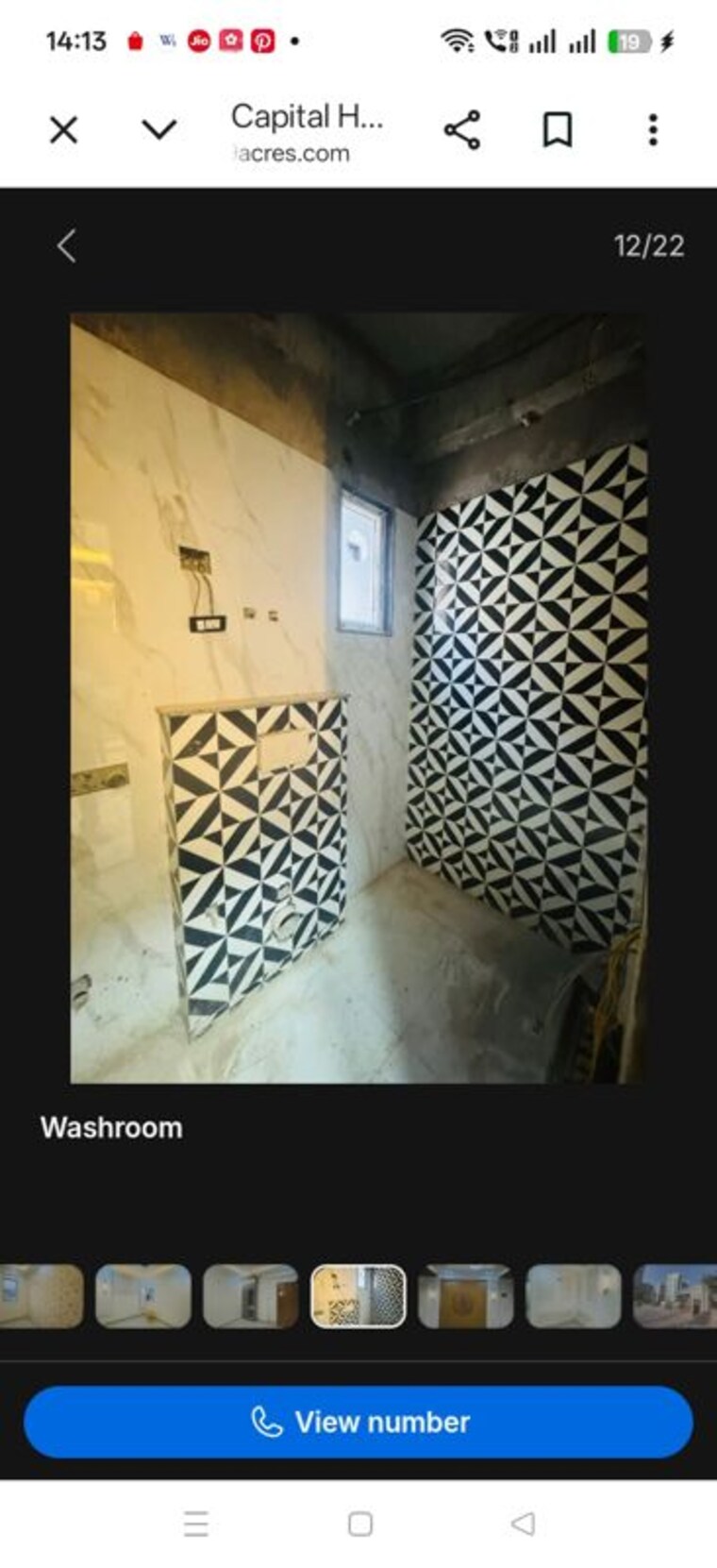 Bathroom, craft-destination-43 1 Bedroom 65 Sq.Yd. Builder Floor In Sector 43 Gurgaon 10555552