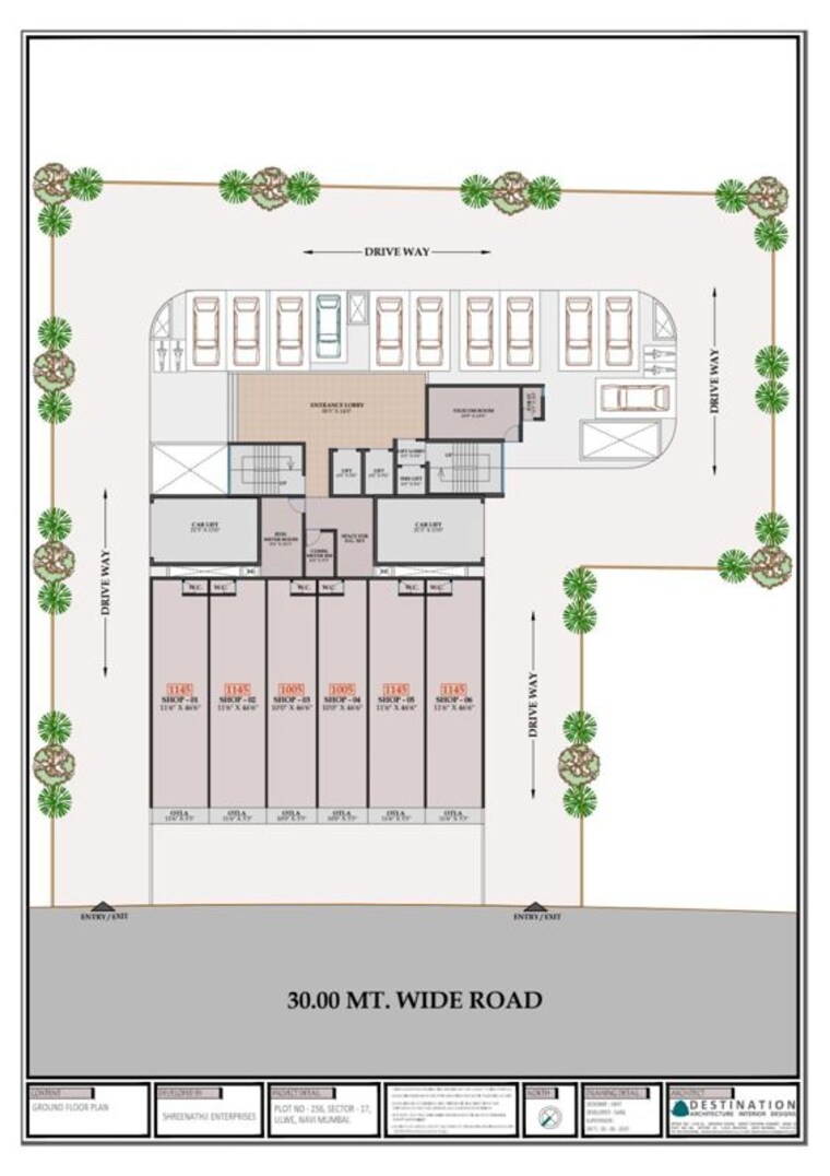 Floor Plan, bhaveshwar-infinity 2 Bedroom 1225 Sq.Ft. Apartment In Ulwe Sector 17 Navi Mumbai 10555560