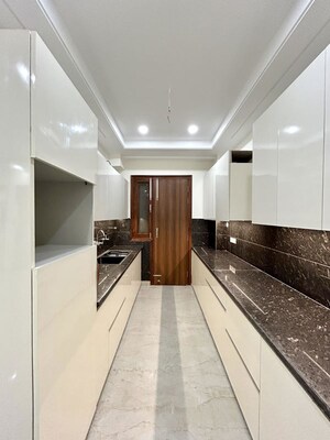 Kitchen in 3 BHK Builder Floor at Sector 21 – for Rent