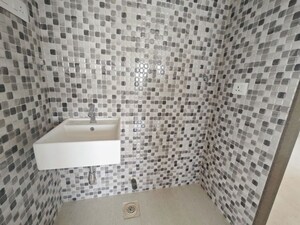 Bathroom in 2 BHK Apartment at Arihant Aspire, Palaspe Phata – for Rent