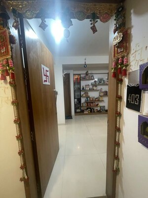 Building Lobby in 2 BHK Apartment at Majestique Signature Towers, Balewadi – for Rent