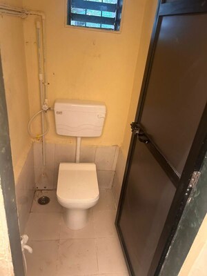 Bathroom in 2 BHK Apartment at Tulsi Pooja CHS, New Panvel East – for Rent