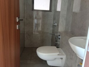 Bathroom in 2 BHK Apartment at Sheth Auris Bliss, Malad West – for Rent