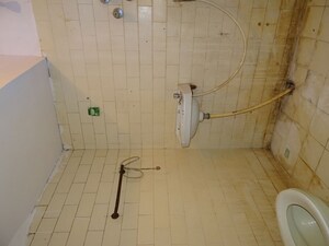 Bathroom in 1 BHK Independent House at Rt Nagar – for Rent