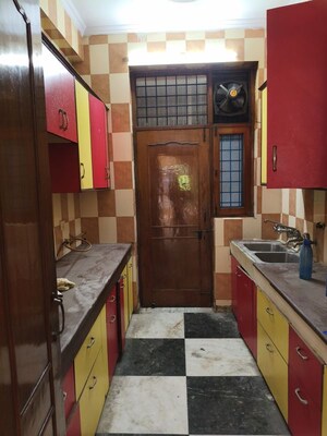 Kitchen in 3 BHK Builder Floor at Sector 50 – for Rent