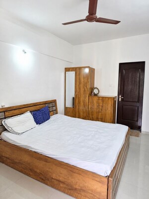 Bedroom in 2 BHK Apartment at Nyati Evara 2, Undri – for Rent