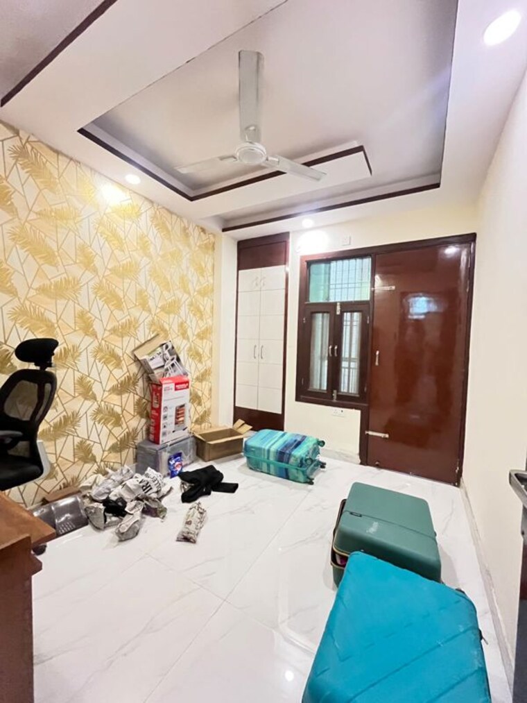 Bedroom, dwarka mor 3 Bedroom 950 Sq.Ft. Builder Floor In Dwarka Mor Delhi 10555677