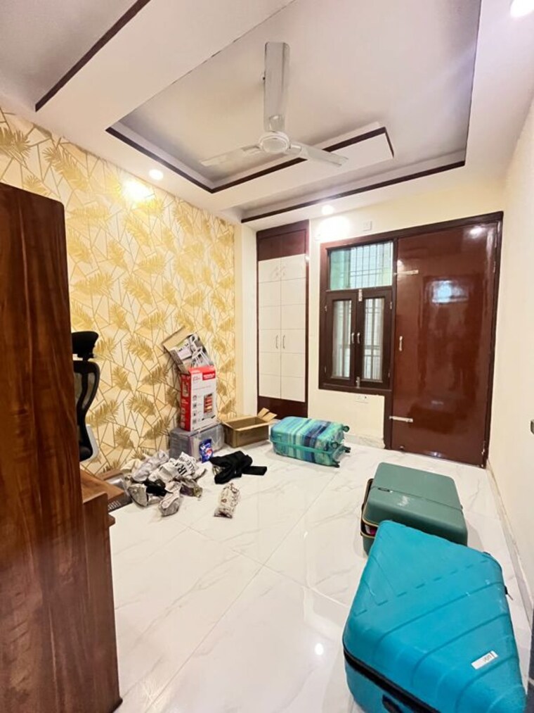 Bedroom, dwarka mor 3 Bedroom 950 Sq.Ft. Builder Floor In Dwarka Mor Delhi 10555677
