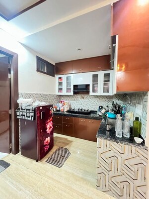 Kitchen in 3 BHK Builder Floor at Dwarka Mor – for Rent
