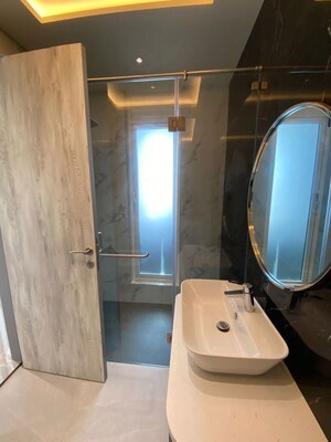 Bathroom in 4 BHK Apartment at Windsor Grande Residences, Andheri West – for Rent