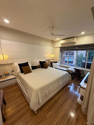 Bedroom in 1 BHK Apartment at Sea Croft, Bandra West – for Rent