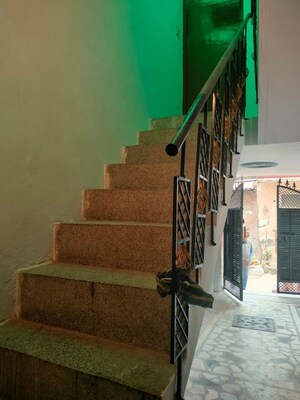 Staircase in 1 BHK Independent House at Sector 4 – for Rent