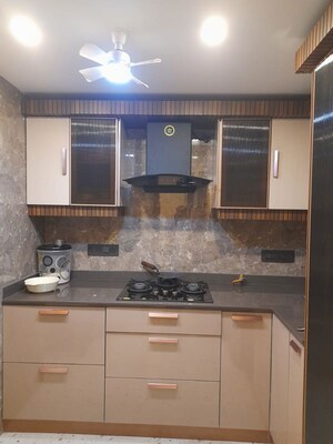 Kitchen in 3 BHK Builder Floor at Malviya Nagar – for Sale