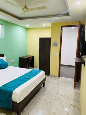 Bedroom in 1 BHK Independent House at Sector 4 – for Rent