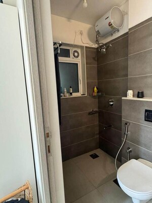 Bathroom in 1 BHK Apartment at Orchid Apartment Khar West, Khar West – for Rent