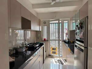 Kitchen in 1 BHK Apartment at Orchid Apartment Khar West, Khar West – for Rent