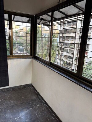 Balcony in 1 BHK Apartment at Shangrila CHS Versova, Versova – for Rent