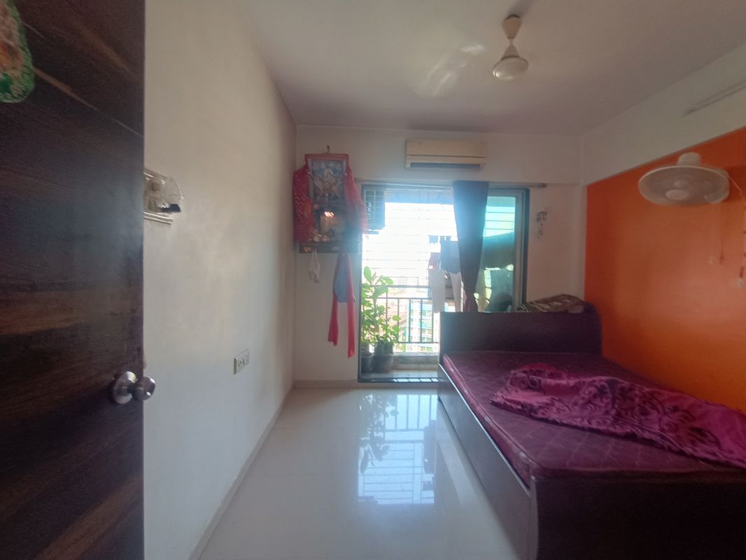 Bedroom in 2 BHK Apartment at Bhagwati Silver Heights, Ulwe Sector 19b – for Sale