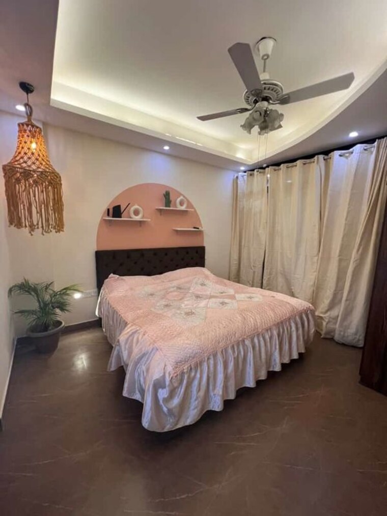 Bedroom, lajpat nagar ii 1 Bedroom 900 Sq.Ft. Builder Floor In Lajpat Nagar ii Delhi 10555749