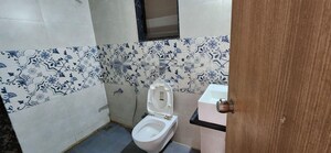 Bathroom in 2 BHK Apartment at Manav La Centra, Tathawade – for Rent