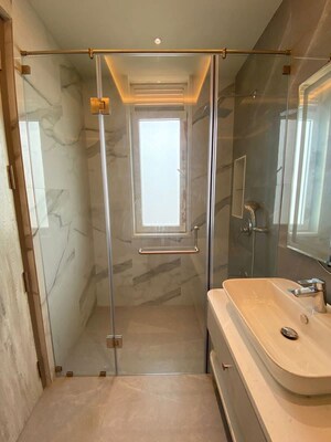 Bathroom in 4 BHK Apartment at Windsor Grande Residences, Andheri West – for Rent