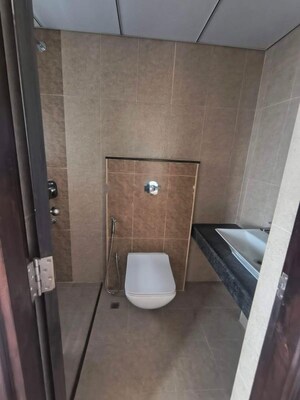 Bathroom in 3 BHK Apartment at Puravankara Silversands, Mundhwa – for Rent