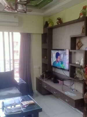 Living Room in 2.5 BHK Apartment at Rosa Oasis Ph 2, Ghodbunder Road – for Sale