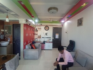 Living Room in 1 BHK Apartment at Om Sai Riddhi Siddhi Exotica, Ulwe – for Sale
