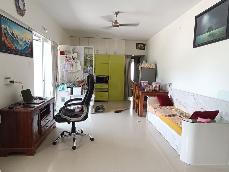 Living Room, gera-park-view 2 Bedroom 1038 Sq.Ft. Apartment In Kharadi Pune 10407336