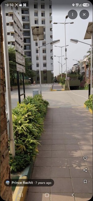Balcony in 3 BHK Apartment at Gopalan Atlantis, Whitefield – for Rent