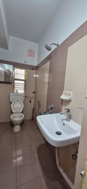 Bathroom in 3 BHK Builder Floor at Kondapur – for Rent