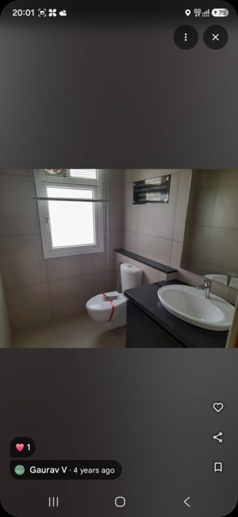 Bathroom, prestige-waterford 3 Bedroom 1800 Sq.Ft. Apartment In Whitefield Bangalore 10555888