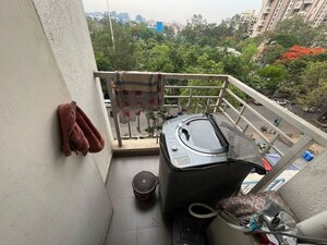Balcony in 2 BHK Apartment at Brahma F Residences, Kalyani Nagar – for Rent