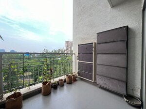 Balcony in 2 BHK Apartment at Brahma F Residences, Kalyani Nagar – for Rent