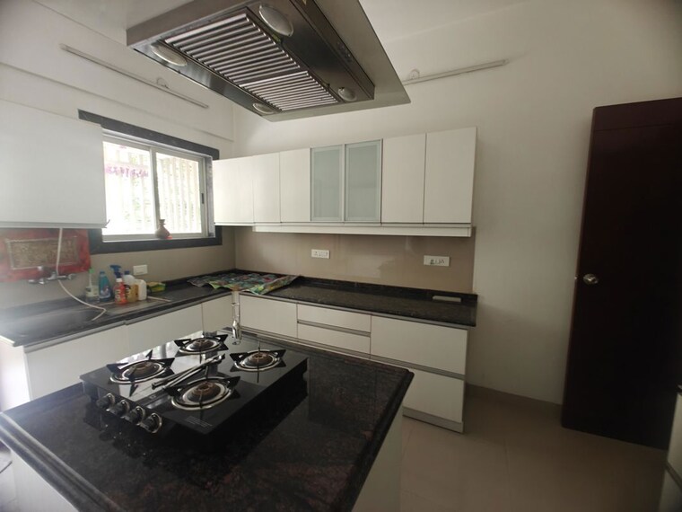 Kitchen, marvel-bounty 4 Bedroom 5200 Sq.Ft. Apartment In Hadapsar Pune 10555906