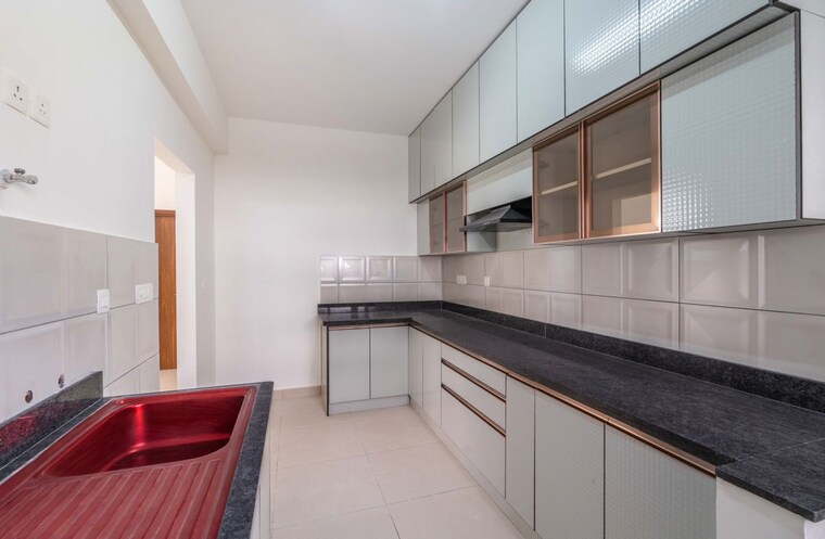 Kitchen, prestige-green-gables 3 Bedroom 1900 Sq.Ft. Apartment In Panathur Bangalore 10555765