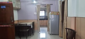 Dining area in 2 BHK Apartment at Shivaji CHS, Gokhalenagar – for Rent