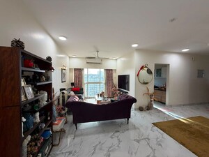 Living Room in 3 BHK Apartment at Raheja Ridgewood, Goregaon East – for Rent