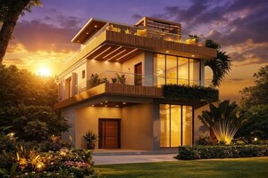 3 BHK Villa – Exterior View View at Kompally - for Sale