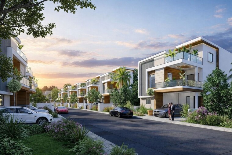 Exterior View, lb nagar 3 Bedroom 2250 Sq.Ft. Villa In Lb Nagar Hyderabad 10556408