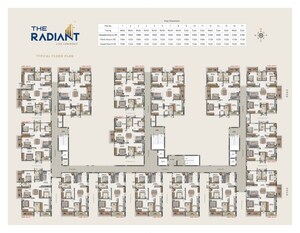 Master Plan in 3 BHK Apartment at Vilva The Radiant, Ghanpur – for Sale