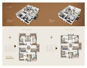 Master Plan in 3 BHK Apartment at Vilva The Radiant, Ghanpur – for Sale