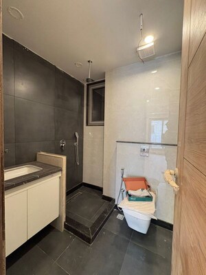 Bathroom in 3 BHK Builder Floor at Saket – for Rent