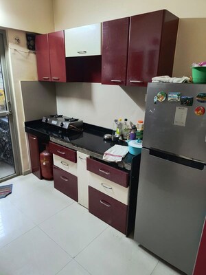 Kitchen in 2.5 BHK Apartment at Lodha Casa Rio, Dombivli East – for Rent