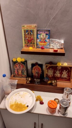 Furnished Amenities in 2 BHK Apartment at Ramky One Galaxia, Nallagandla – for Rent