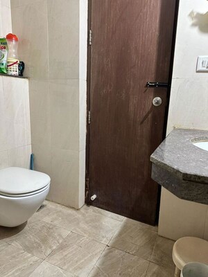 Bathroom in 2 BHK Apartment at Kharadi – for Rent