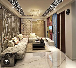 Bedroom in 3 BHK Apartment at Puri Pranayam, Sector 82 – for Rent