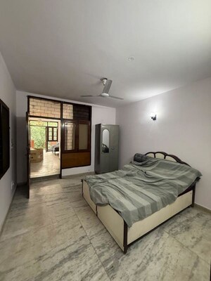 Bedroom in 1 BHK Builder Floor at Kalkaji – for Rent