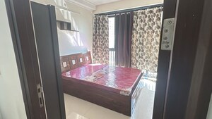 Bedroom in 2 BHK Apartment at Duville Riverdale Heights, Kharadi – for Rent