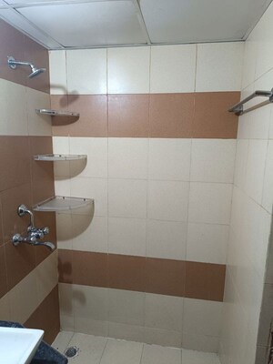 Bathroom in 2 BHK Apartment at Mahagun Mywoods, Sector 16c Greater Noida – for Rent